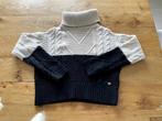 Zwart/witte rolkraag trui Please, Enlèvement ou Envoi, Pull ou Veste, Utilisé, Please