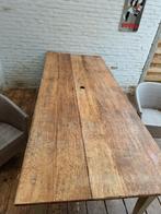 Karaktervolle houten tafel, Huis en Inrichting, Ophalen, Gebruikt, 200 cm of meer, 50 tot 100 cm