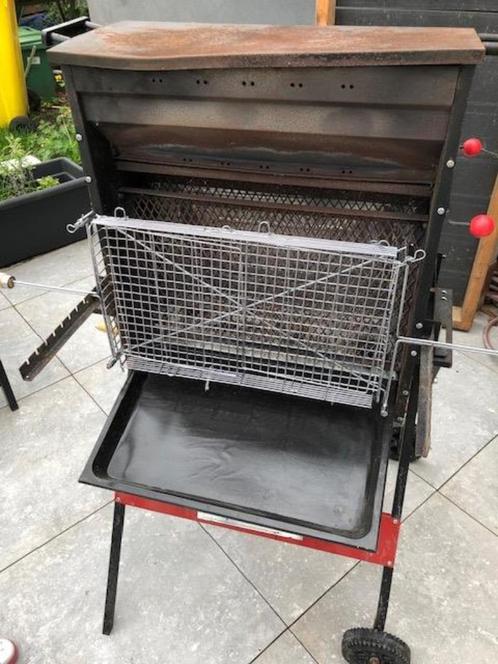 barbecue verticook vertical + tourne broche, Tuin en Terras, Houtskoolbarbecues, Gebruikt, Ophalen of Verzenden