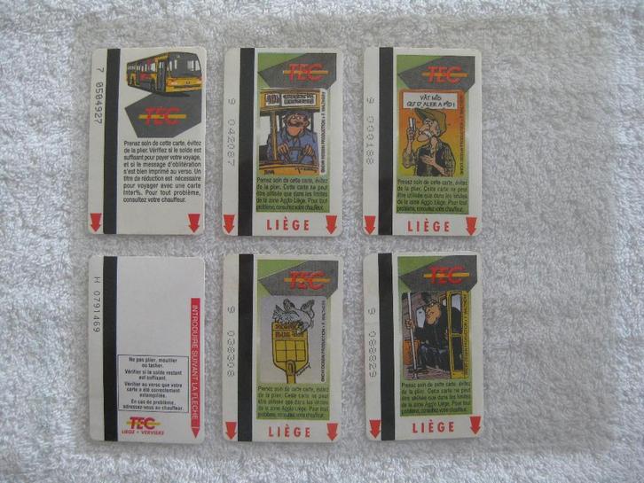 TEC et bande dessinée – Walthéry – 2000 - collector, Collections, Trains & Trams, Utilisé, Enlèvement ou Envoi