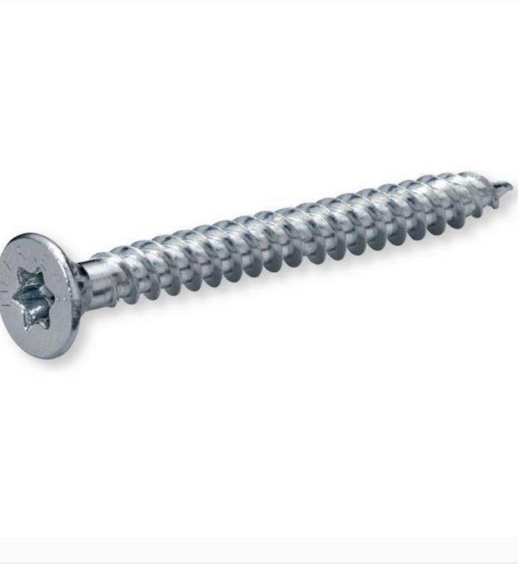 500 stuks Berner spaanplaatschroef EASYfast WAVE TX20 3,5X50, Doe-het-zelf en Bouw, IJzerwaren en Bevestigingsmiddelen, Nieuw