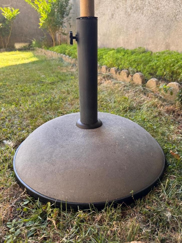 parasolvoet - 2 stuks, Tuin en Terras, Parasols, Gebruikt, Parasolvoet, Ophalen