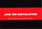 Ducati 999 Join The REDVOLUTION brochure., Motos, Modes d'emploi & Notices d'utilisation, Ducati