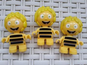 3 Studio 100 figuren van Maya de Bij, samen voor 5 Euro, Enlèvement ou Envoi, Comme neuf, Briques en vrac