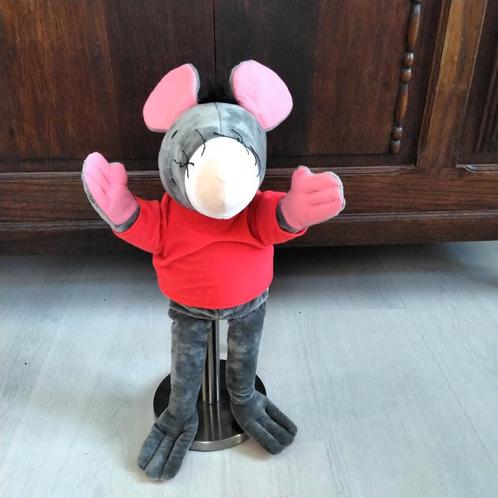max velthuijs handpop rat knuffel, Kinderen en Baby's, Speelgoed | Knuffels en Pluche, Gebruikt, Kikker, Ophalen of Verzenden