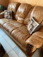 Salon cuir 3-1-1, Ophalen, Gebruikt, Vierpersoons of meer, Leer