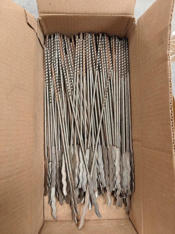 Dualfix slagspouwanker RVS 300mm, Doe-het-zelf en Bouw, IJzerwaren en Bevestigingsmiddelen, Nieuw, Overige typen, 250 mm of meer