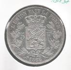 13837 * LEOPOLD II * 5 francs 1866 avec période d'après F., Envoi, Argent