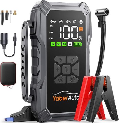 Autobatterijversterker met luchtcompressor, Auto-onderdelen, Accu's en Toebehoren, Nieuw, Ophalen of Verzenden