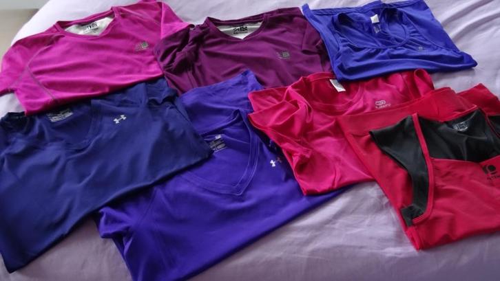 TOPS DE SPORT (lot de 7 pièces), Vêtements | Femmes, Vêtements de sport, Porté, Fitness ou Aérobic, Taille 42/44 (L), Autres couleurs