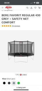 Trampoline Berg Favorit 430, Kinderen en Baby's, Speelgoed | Buiten | Trampolines, Ophalen, Gebruikt