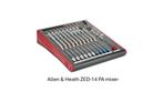 Allen & Heath ZED-14 PA mixer TE KOOP, Ophalen, Zo goed als nieuw, Overige systemen, Overige merken
