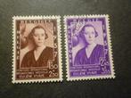 België/Belgique 1937 Mi 455/456(o) Gestempeld/Oblitéré, Postzegels en Munten, Verzenden, Gestempeld
