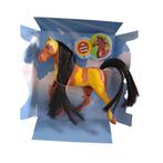 Little horse speelpaard camel bruin gevlekt zwart haar, Verzenden, Nieuw