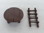 Sneeuwwitje: Tafel en Ladder (Bully / Bullyland), Verzamelen, Ophalen of Verzenden, Sneeuwwitje of Doornroosje, Gebruikt, Beeldje of Figuurtje