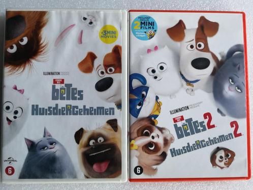 dvd's huisdiergeheimen 1 & 2 uit te kiezen, Cd's en Dvd's, Dvd's | Tekenfilms en Animatie, Ophalen of Verzenden