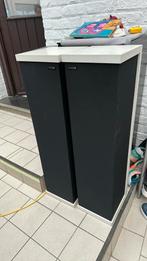 Hepta Facet boxen, Ophalen, Gebruikt