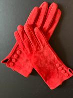 Suede handschoen, Ophalen of Verzenden, Zo goed als nieuw