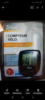 Fiets computer Crivit Nieuw, Fietsen en Brommers, Ophalen, Draadloos, Nieuw