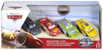 Cars Beach Racing, lot de 4, Disney Pixar disponible aux enchères