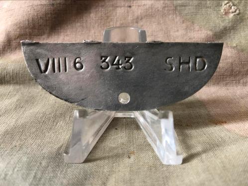 Erkennungsmarke Luftschutz WW2, Verzamelen, Militaria | Tweede Wereldoorlog, Ophalen of Verzenden