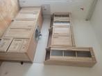 Kleine keuken kitchenette kasten, Huis en Inrichting, Ophalen, Gebruikt, Bruin, Enkelwandige keuken