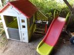Smoby huisje en glijbaan, Kinderen en Baby's, Speelgoed | Buiten | Speeltoestellen, Ophalen, Gebruikt, Glijbaan