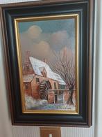 Mooi oud schilderij, Ophalen
