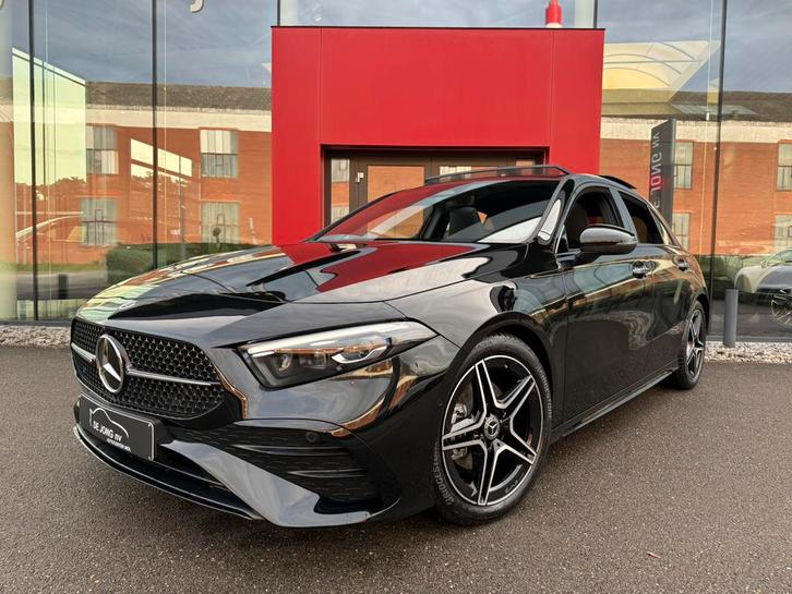Mercedes A180 AMG-Nightpakket/Sfeer/Line/Acc/Camera/Apple, Auto's, Mercedes-Benz, Bedrijf, Te koop, A-Klasse, ABS, Achteruitrijcamera