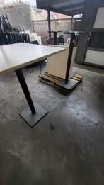 4x hoge bartafels houten blad horeca cafe kantoor lot partij, Comme neuf, Enlèvement ou Envoi