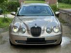 JAGUAR S-TYPE 2.7 DIESEL 2004 175000KM, Auto's, Jaguar, Automaat, Beige, Beige, Leder