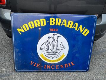 Emaille bord NOORD-BRABAND 1958 beschikbaar voor biedingen