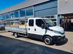 Iveco Daily 35C18 3.0D DC 6 zits Open laadbak 4.10m EURO 6, Auto's, Bestelwagens en Lichte vracht, 4 deurs, Achterwielaandrijving