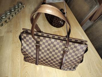 Authentic Louis Vuitton Chelsea Tote Bag N51119 - Damier Ebe beschikbaar voor biedingen