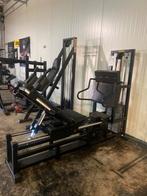 Technogym isotonic leg press met ketting 260kg stack, Sport en Fitness, Fitnessmaterialen, Ophalen, Gebruikt, Benen