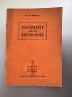 Handboekje voor het briefschrijven 1947, Ophalen of Verzenden