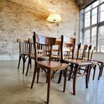 Vintage houten stoel / bistrostoel : meer dan 50 stoelen, Ophalen of Verzenden