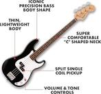 Guitare basse de précision | LIVRAISON GRATUITE, Musique & Instruments, Instruments à corde | Guitares | Basses, Neuf, FENDER