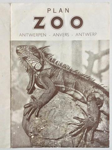 Brochure zoo van Antwerpen d.d. kort na W.O. II tweetalig beschikbaar voor biedingen