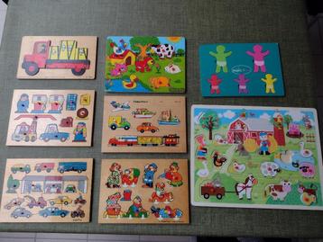 houten puzzels beschikbaar voor biedingen