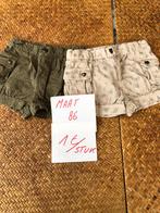 2 shorts - marque Zara baby - taille 86, Enfants & Bébés, Enlèvement ou Envoi, Utilisé