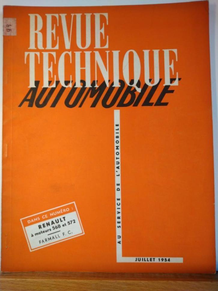 RTA - Renault camion car  - Tracteur FARMALL, Auto diversen, Handleidingen en Instructieboekjes, Verzenden