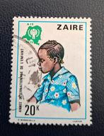 Tampon Zaïre OBP 980, tamponné., Enlèvement ou Envoi, Affranchi