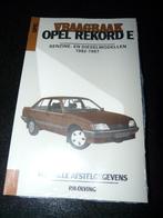 Vraagbaak Opel REkord E, Ophalen of Verzenden