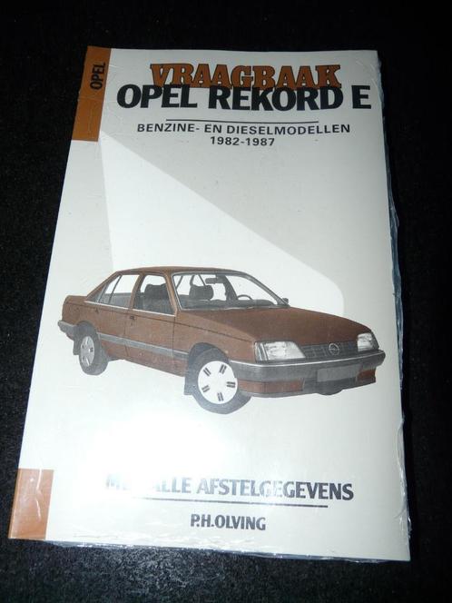 Vraagbaak Opel REkord E, Auto diversen, Handleidingen en Instructieboekjes, Ophalen of Verzenden