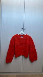 Oranje pull met sier gaatjes, Ophalen of Verzenden, Zo goed als nieuw, Oranje