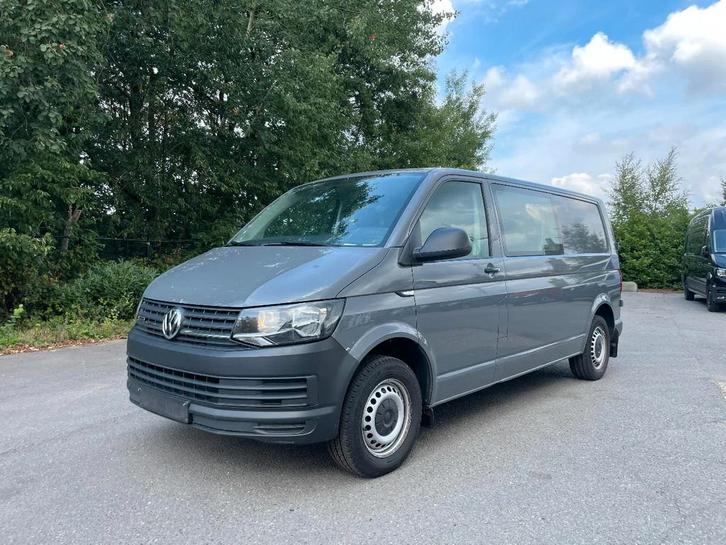 Volkswagen Transporter T6 4x4 4motion dub cab 140 PK Manueel, Auto's, Bestelwagens en Lichte vracht, Bedrijf, Te koop, 4x4, Volkswagen