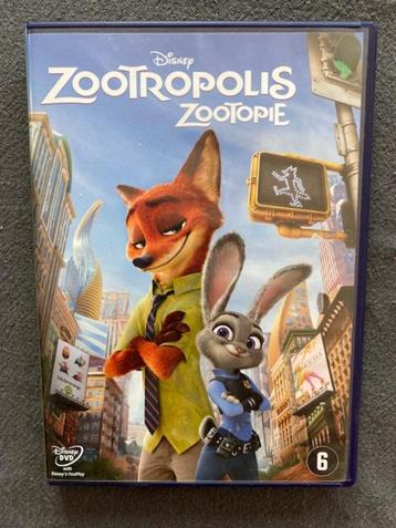 DVD  ZOOTROPOLIS   van Disney      Nieuwstaat beschikbaar voor biedingen