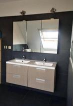 Badmeubel met spiegelkast, Huis en Inrichting, Ophalen, Gebruikt, 100 tot 150 cm, 50 tot 100 cm