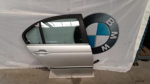 Rechts achter deur portier BMW 3 serie E46 Titansilber met., Auto-onderdelen, Carrosserie, Deur, Gebruikt, Ophalen of Verzenden